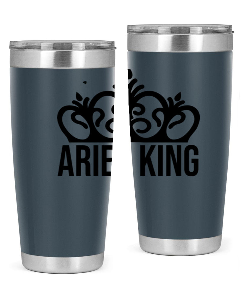 Aries king 107#- zodiac- Tumbler