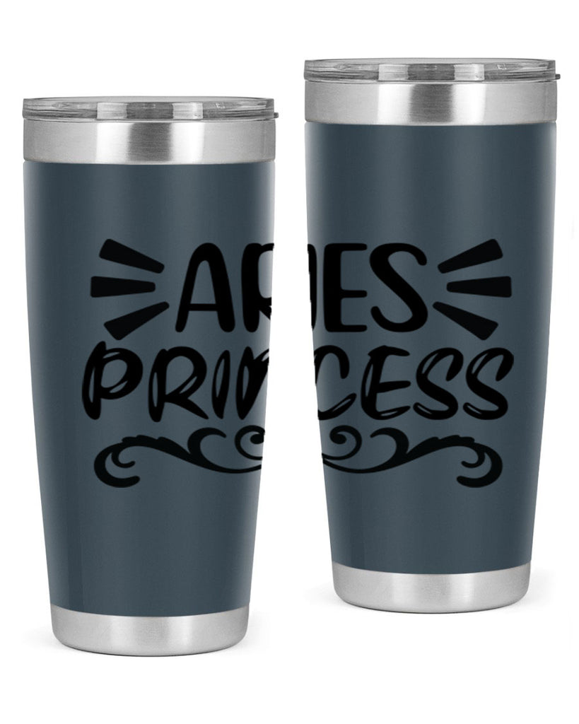 Aries princess 117#- zodiac- Tumbler