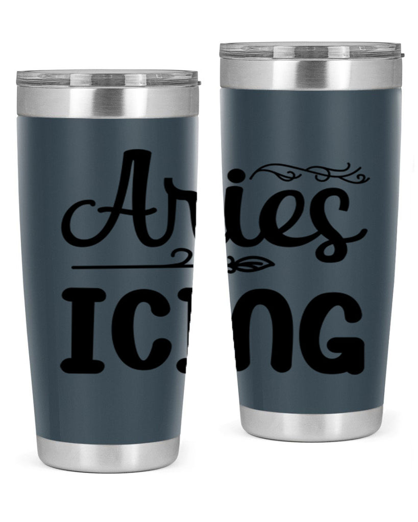 Ariesicing 106#- zodiac- Tumbler