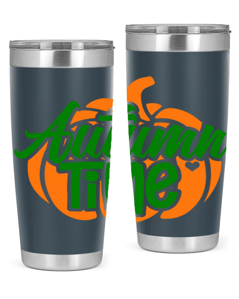 Autumn Time 34#- fall- Tumbler