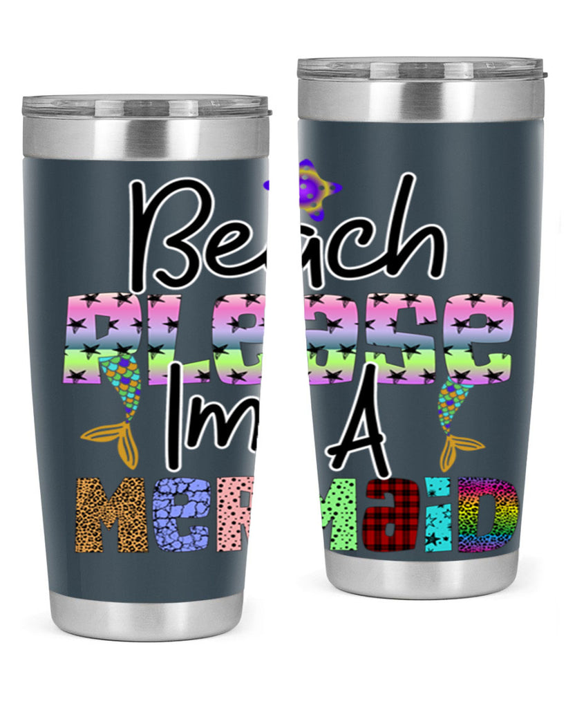 Beach Please Im A Mermaid 59#- mermaid- Tumbler