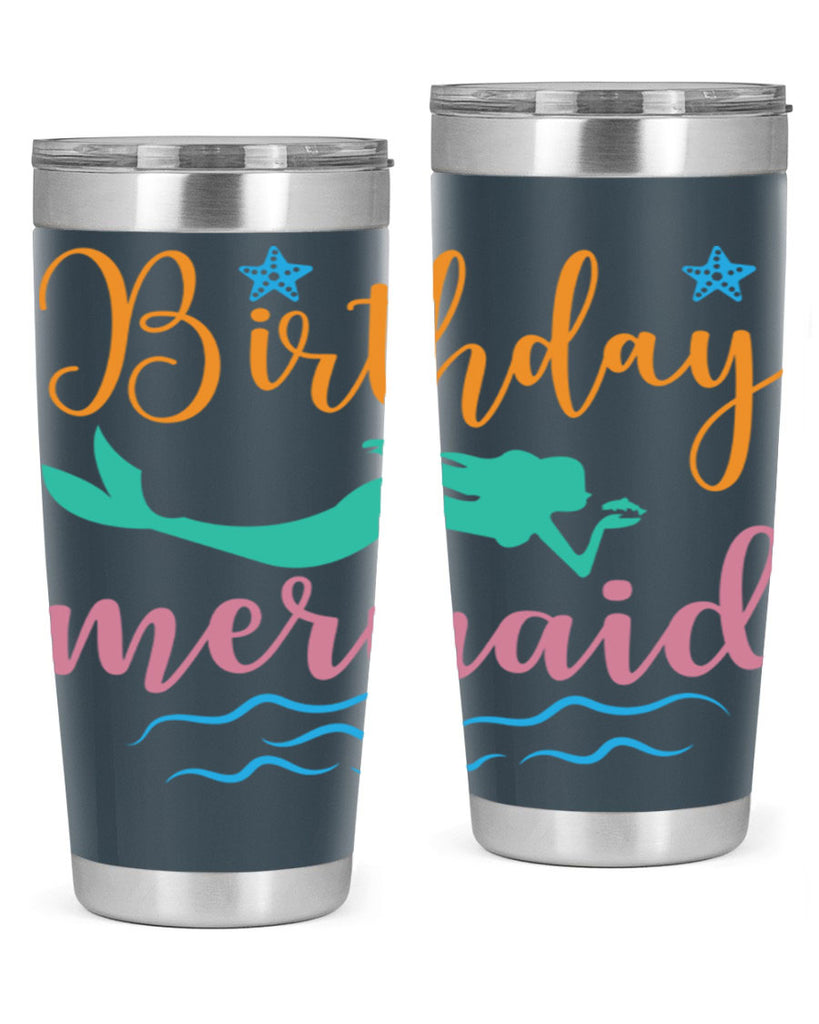 Birthday Mermaid Design 79#- mermaid- Tumbler