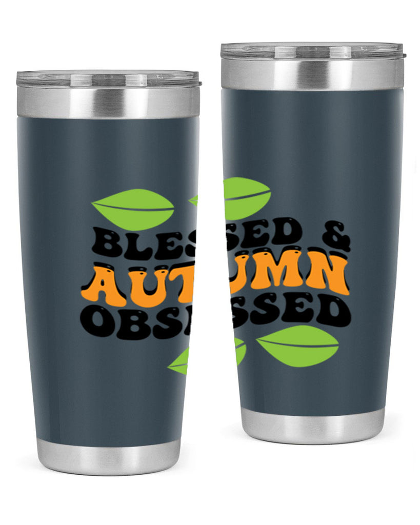 Blessed Autumn Obsessed 48#- fall- Tumbler