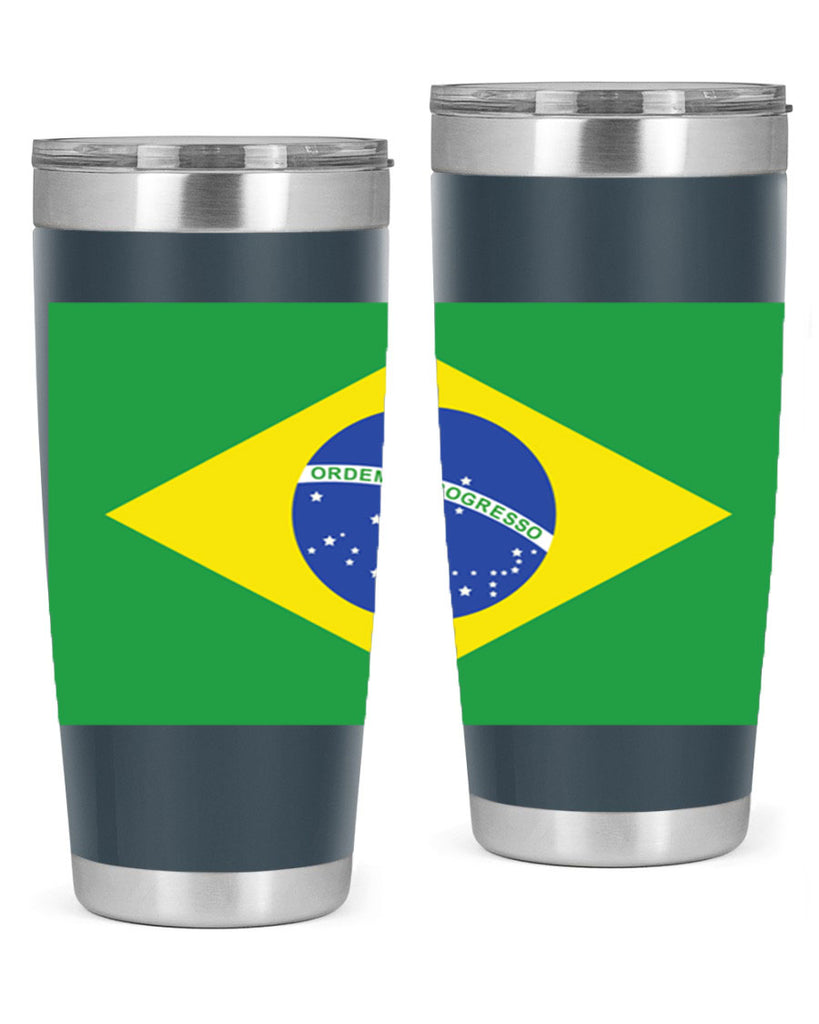 Brazil 174#- world flags- Tumbler