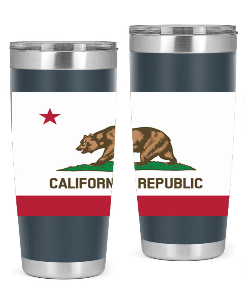 California 47#- Us Flags- Tumbler