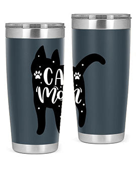 Cat Mom Style 86#- cat- Tumbler