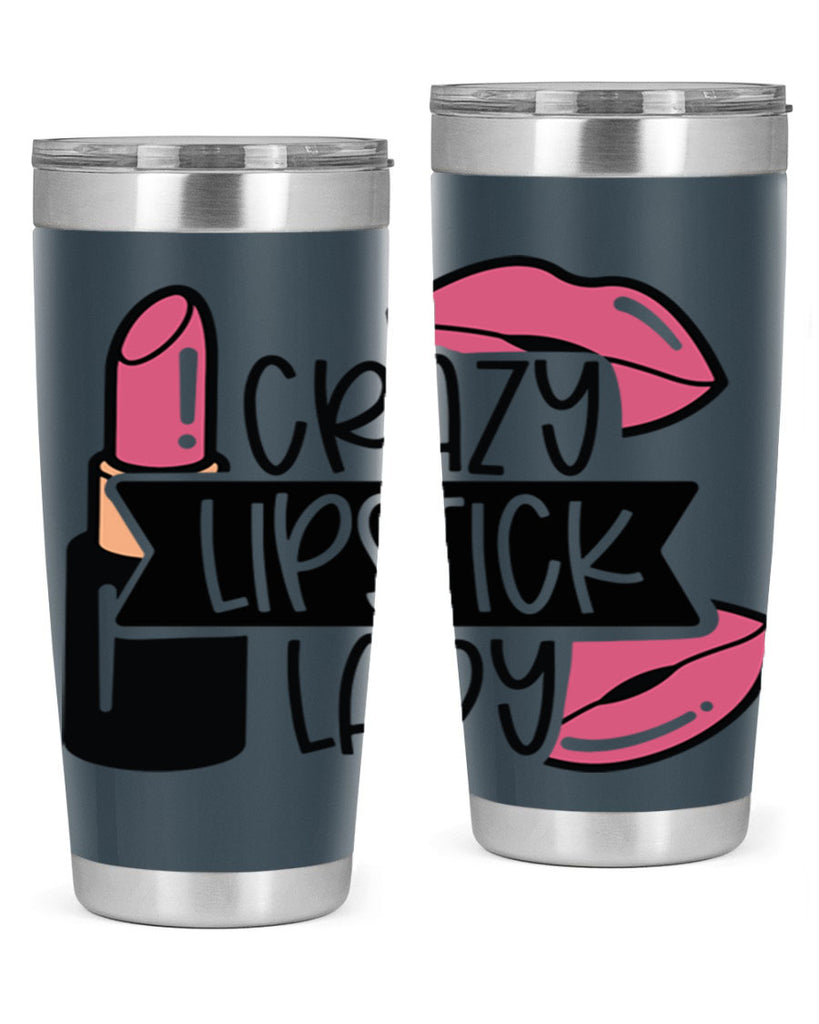 Crazy Lipstick Lady Style 108#- make up- Tumbler