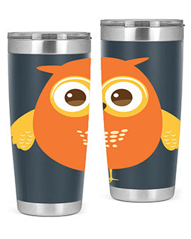 Cute Owl A TurtleRabbit 2#- owl- Tumblers