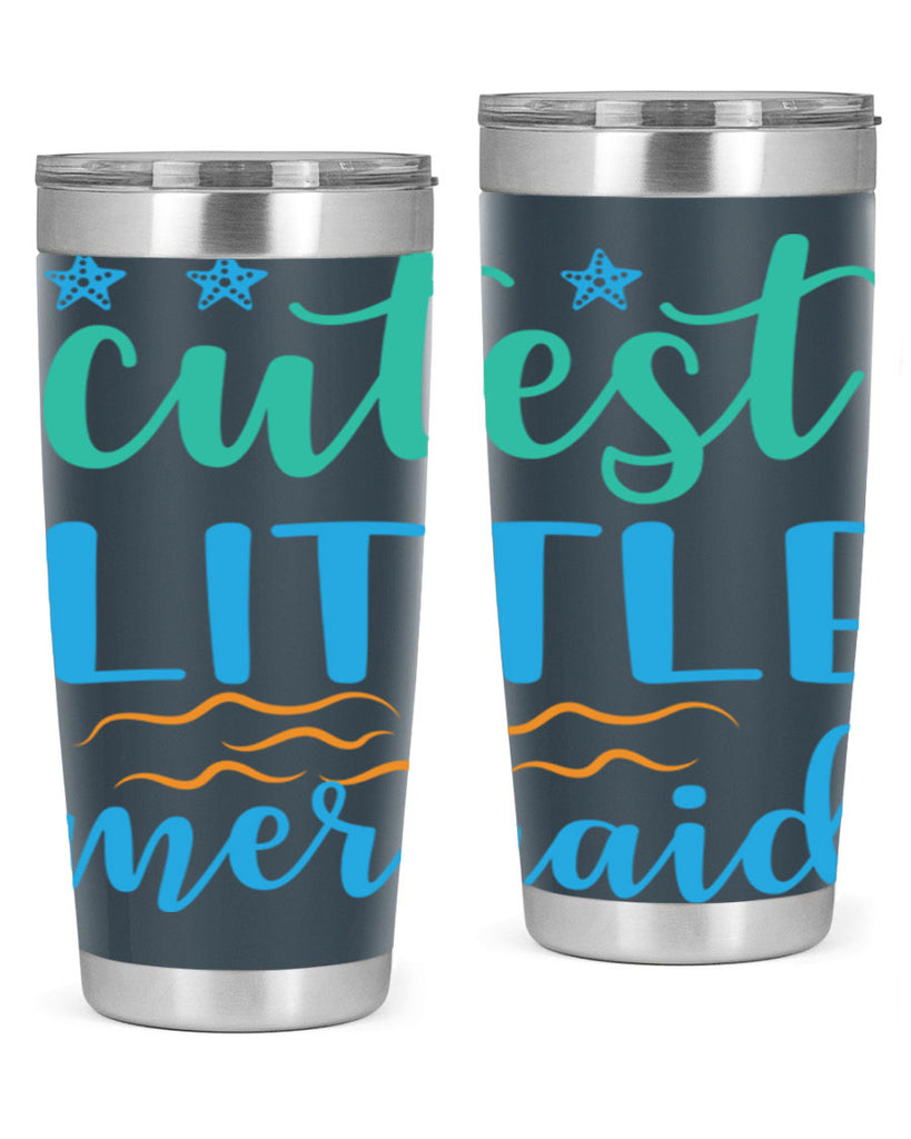 Cutest Little Mermaid Design 97#- mermaid- Tumbler