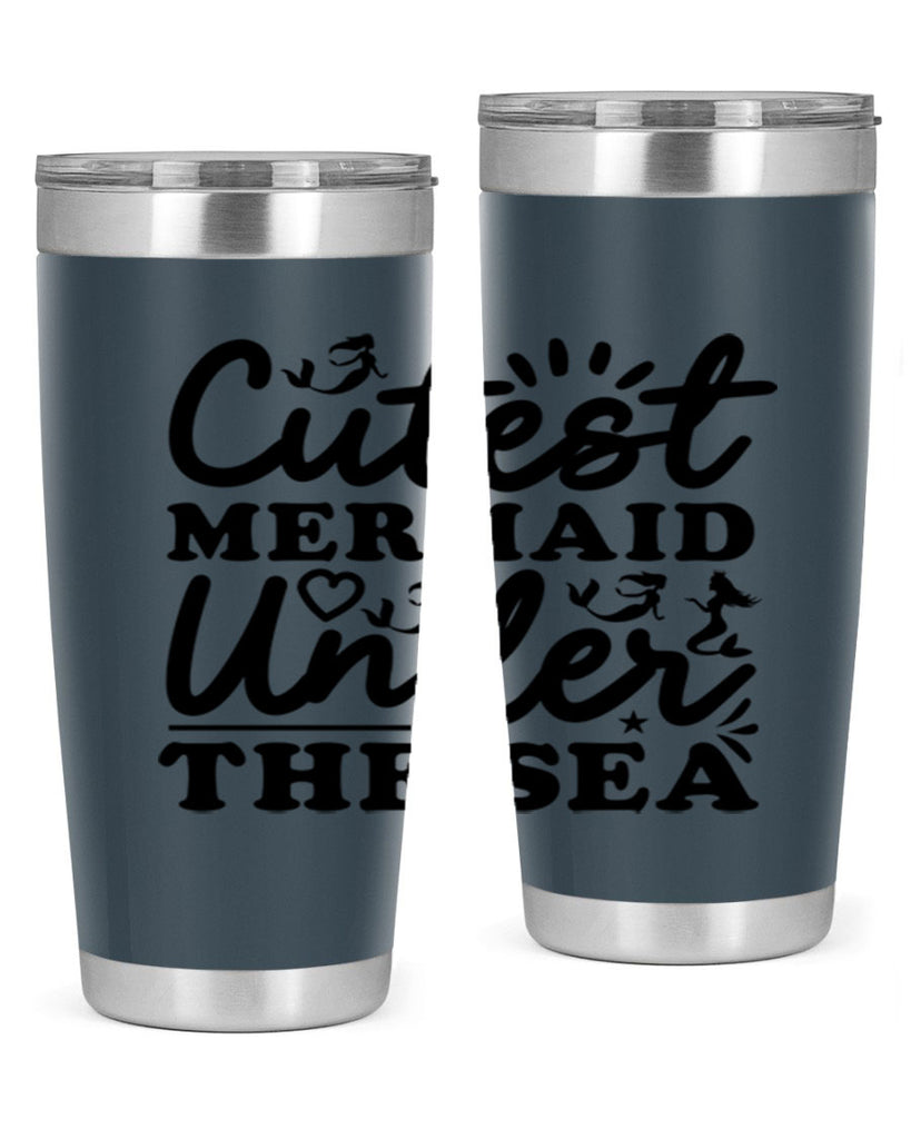 Cutest Mermaid Under the Sea 106#- mermaid- Tumbler