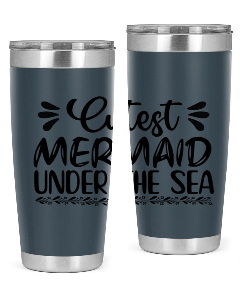 Cutest mermaid under the sea 105#- mermaid- Tumbler