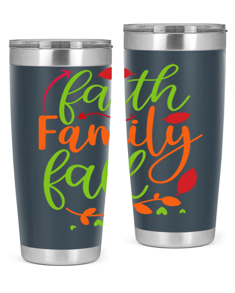 Faith Family Fall 82#- fall- Tumbler