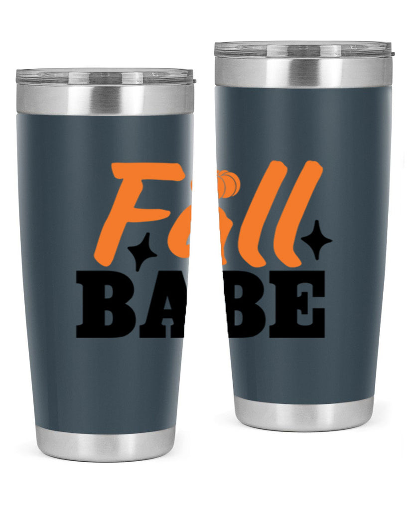 Fall Babe 89#- fall- Tumbler