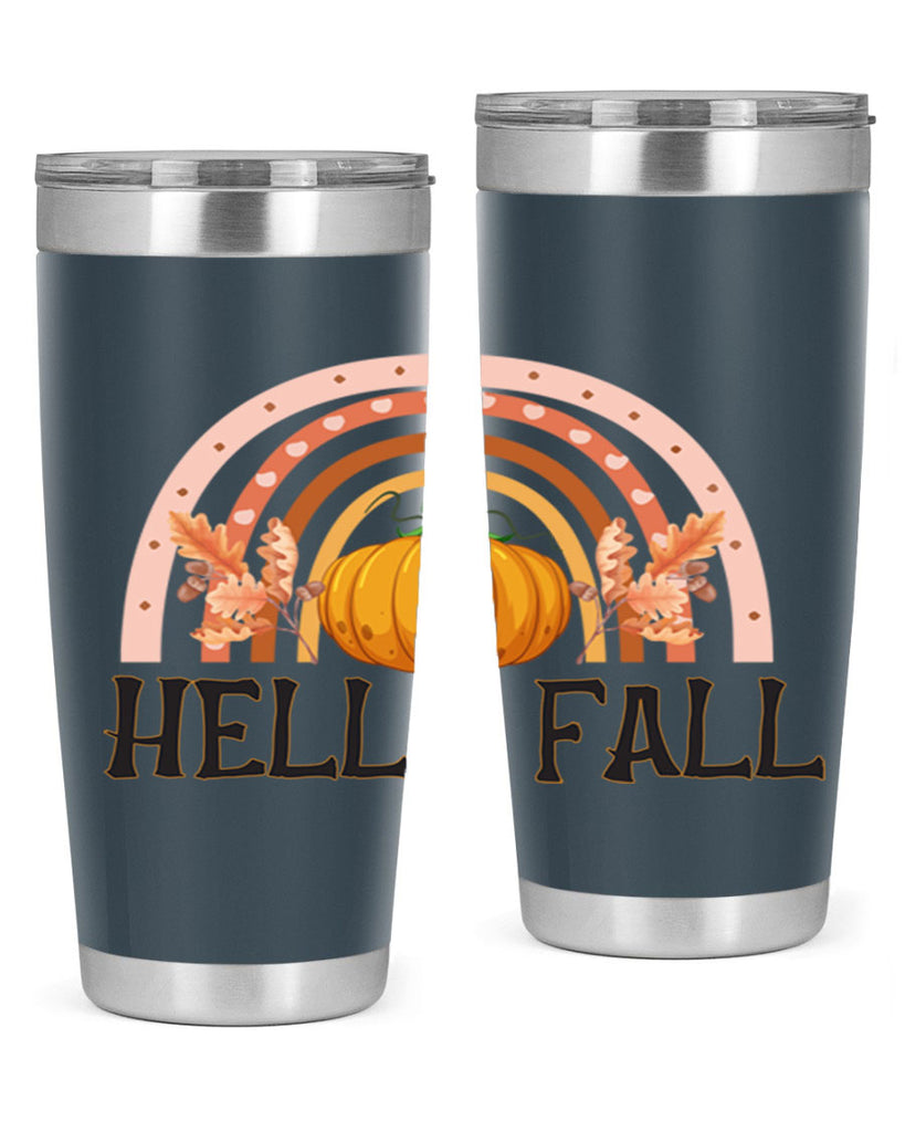 Fall Boho Rainbow 91#- fall- Tumbler