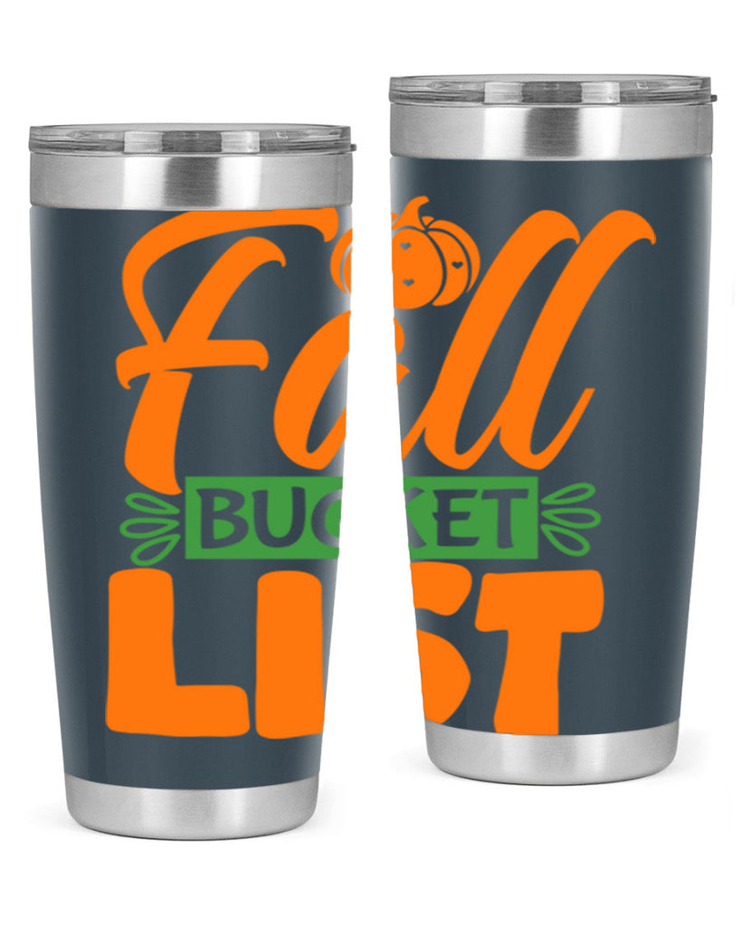 Fall Bucket List 93#- fall- Tumbler