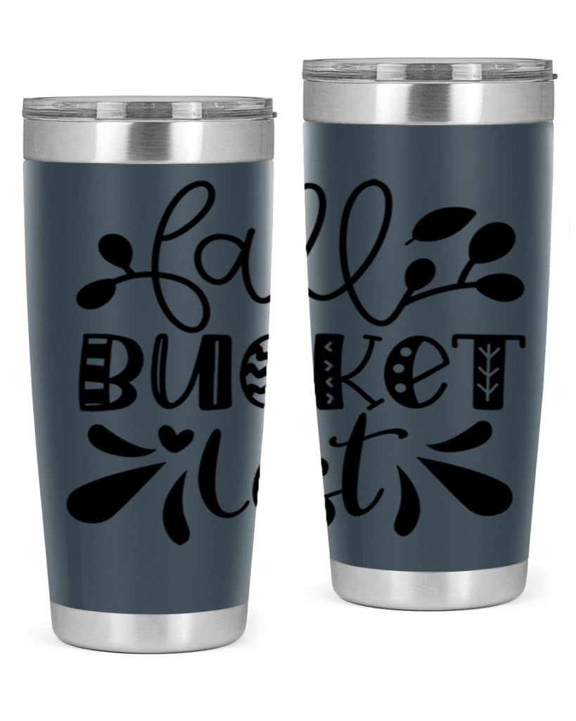 Fall Bucket List 94#- fall- Tumbler