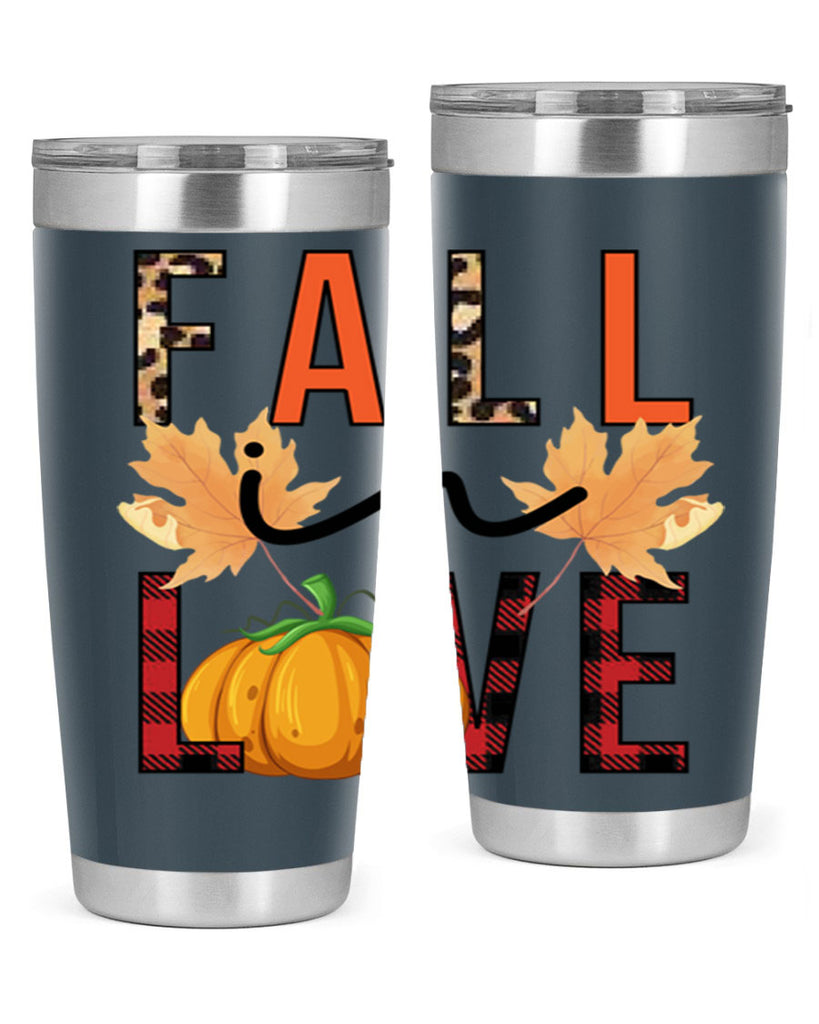 Fall in Love 104#- fall- Tumbler