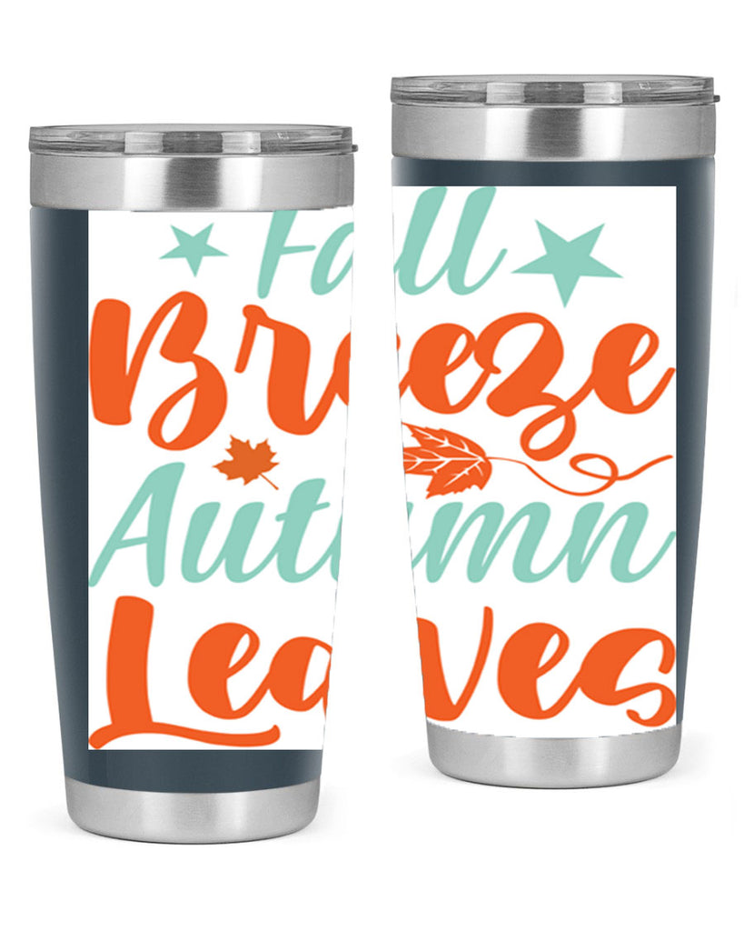 FallBreezeAutumnLeaves 147#- fall- Tumbler