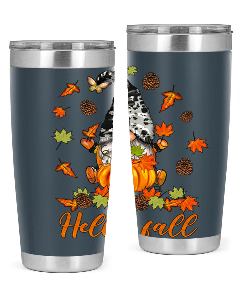 FallGnomeHelloAutumn 150#- fall- Tumbler