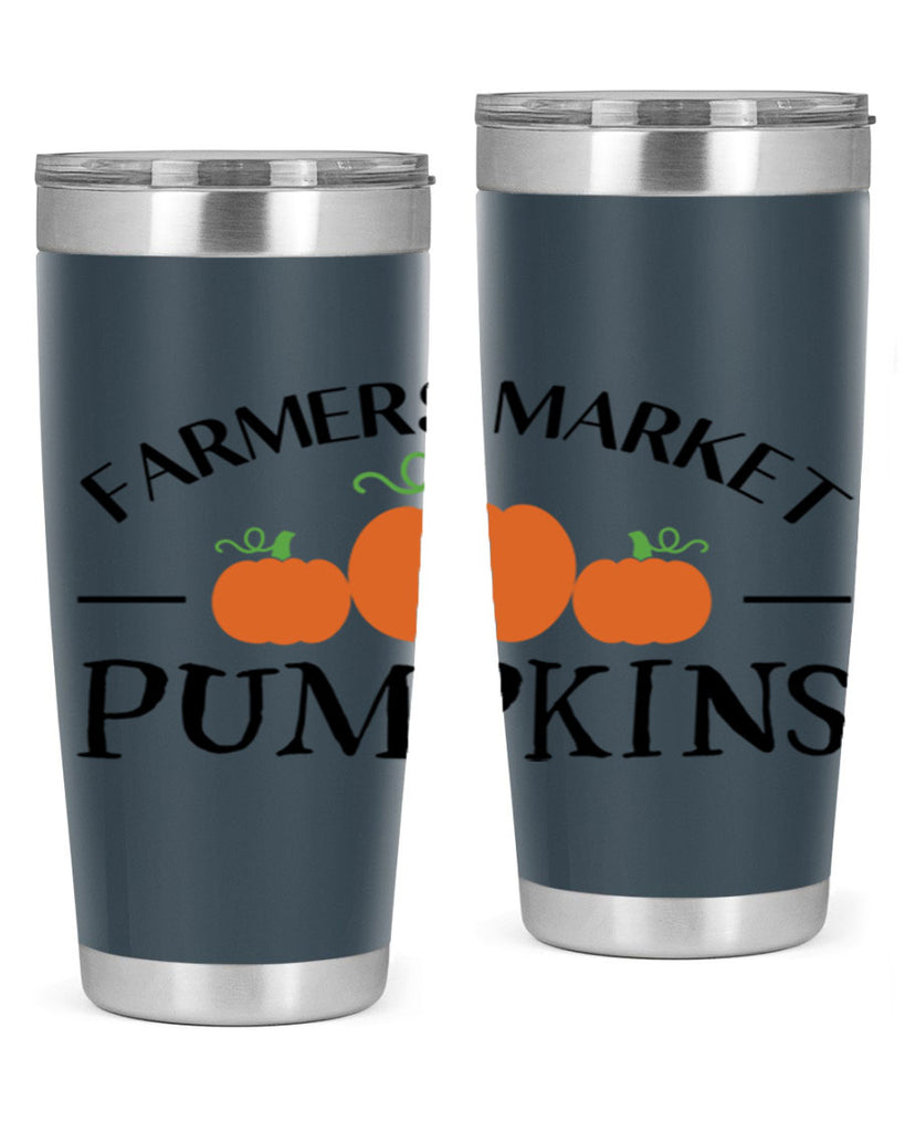 Farmers Market Pumpkins 178#- fall- Tumbler