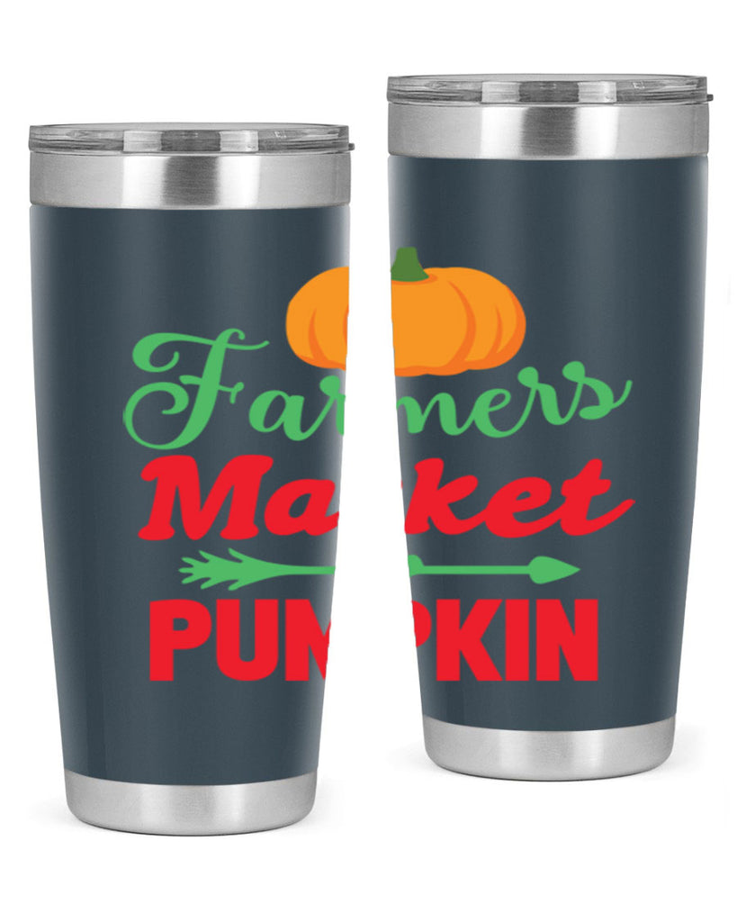 FarmersMarketPumpkin 180#- fall- Tumbler
