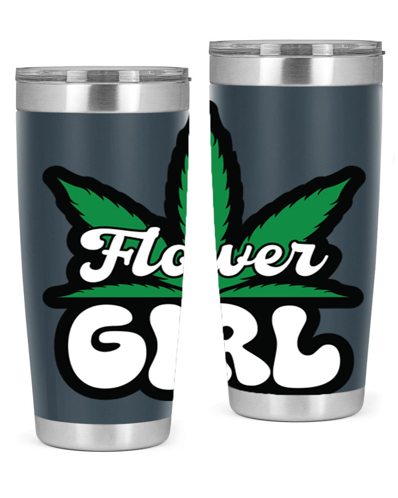 Flower girl 85#- marijuana- Tumbler