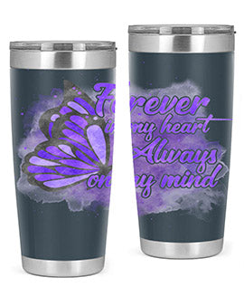 Forever In My Hear Alzheimer 149#- alzheimers- Tumbler