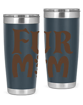 Fur Mom Style 88#- dog- Tumbler