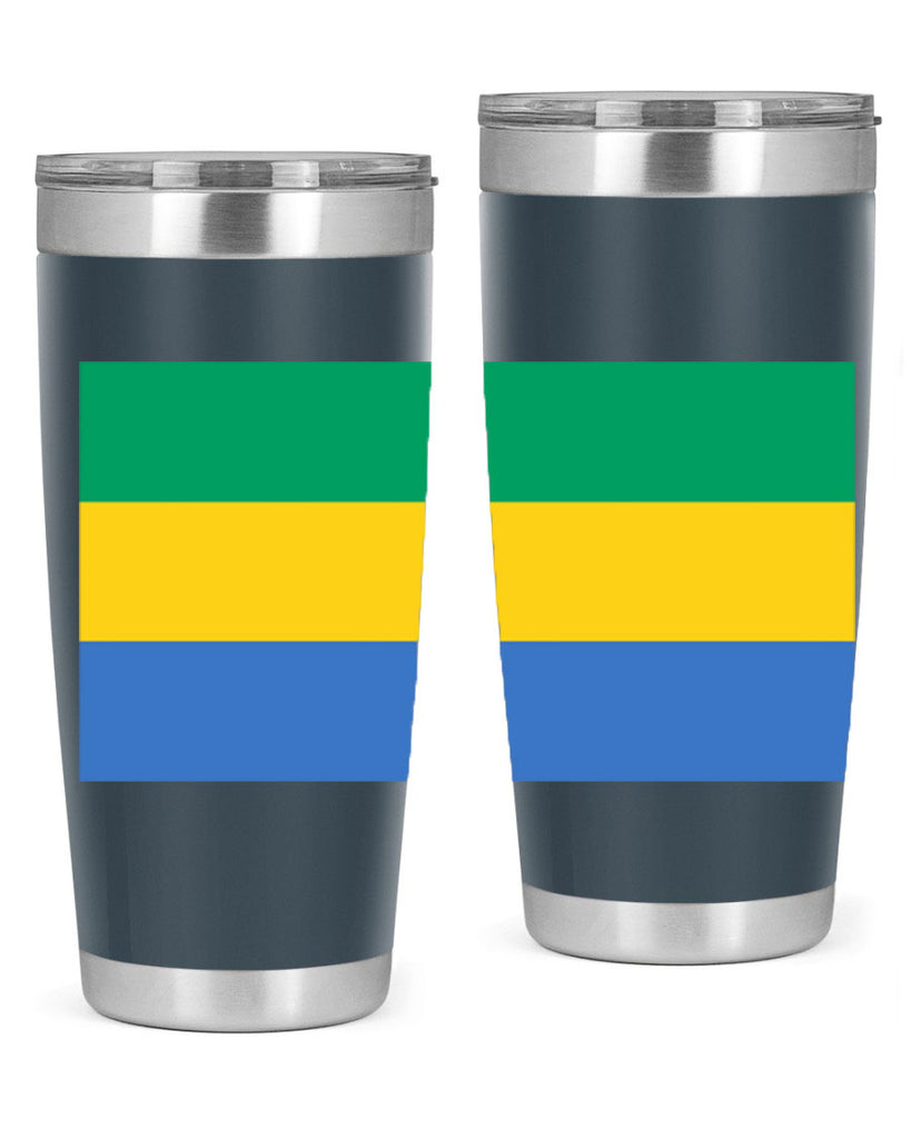 Gabon 136#- world flags- Tumbler