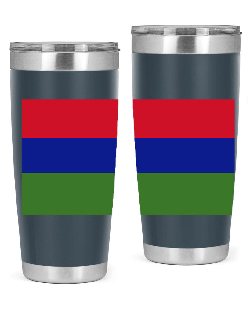 Gambia 135#- world flags- Tumbler