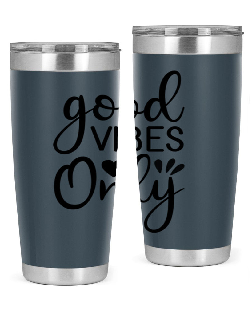 Good vibes only design 202#- mermaid- Tumbler