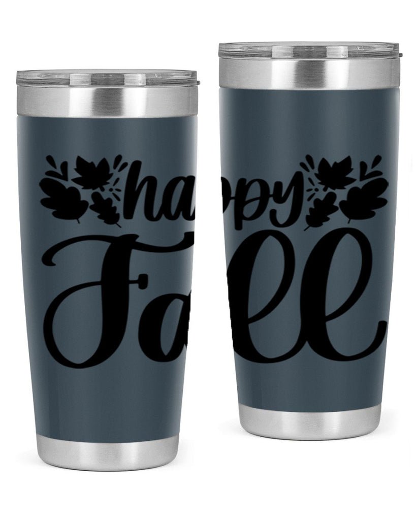 Happy Fall 489#- fall- Tumbler