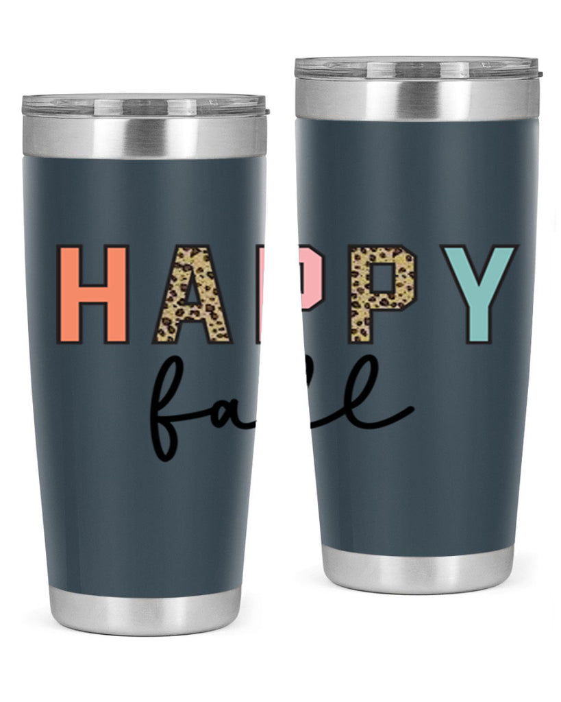 Happy fall 221#- fall- Tumbler