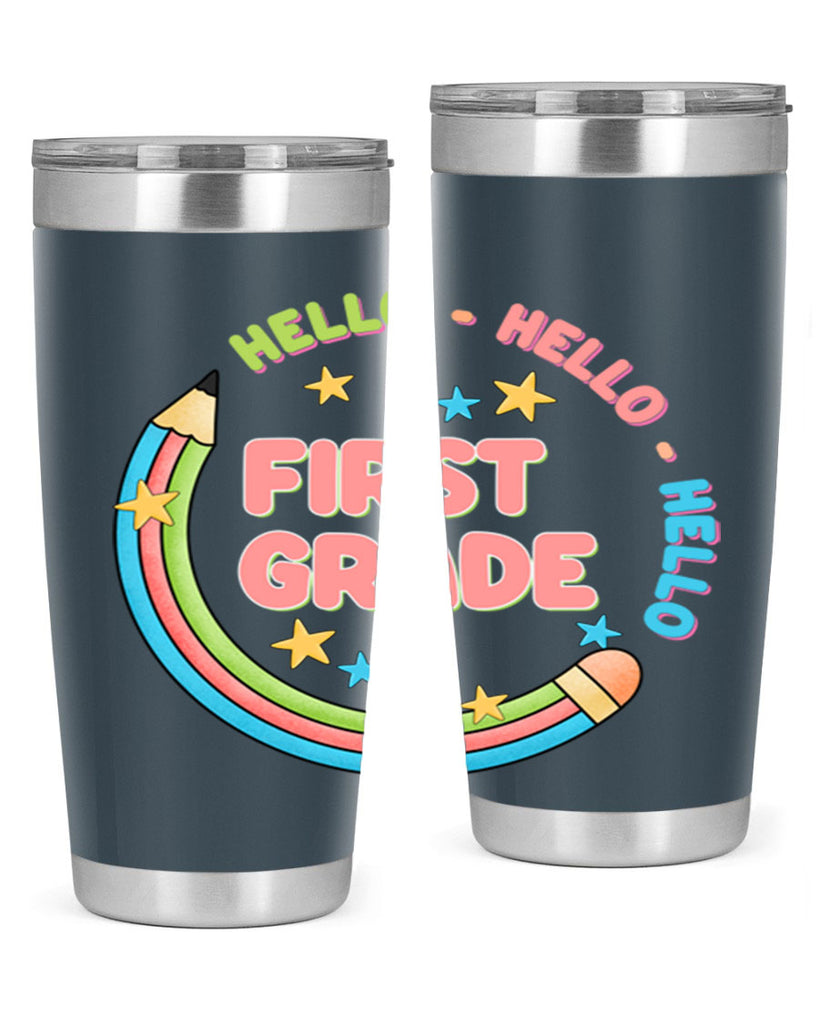 Hello 1st Grade Pencil 15#- 1st grade- Tumbler