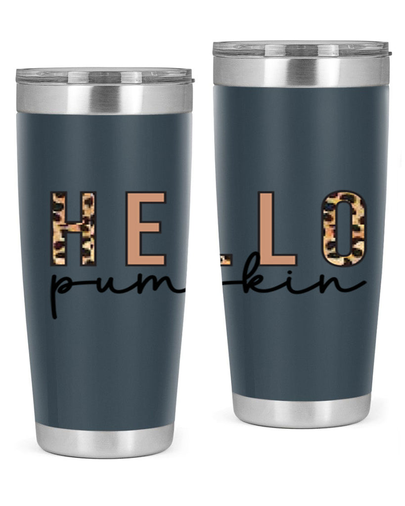 Hello Pumpkin Fall 291#- fall- Tumbler