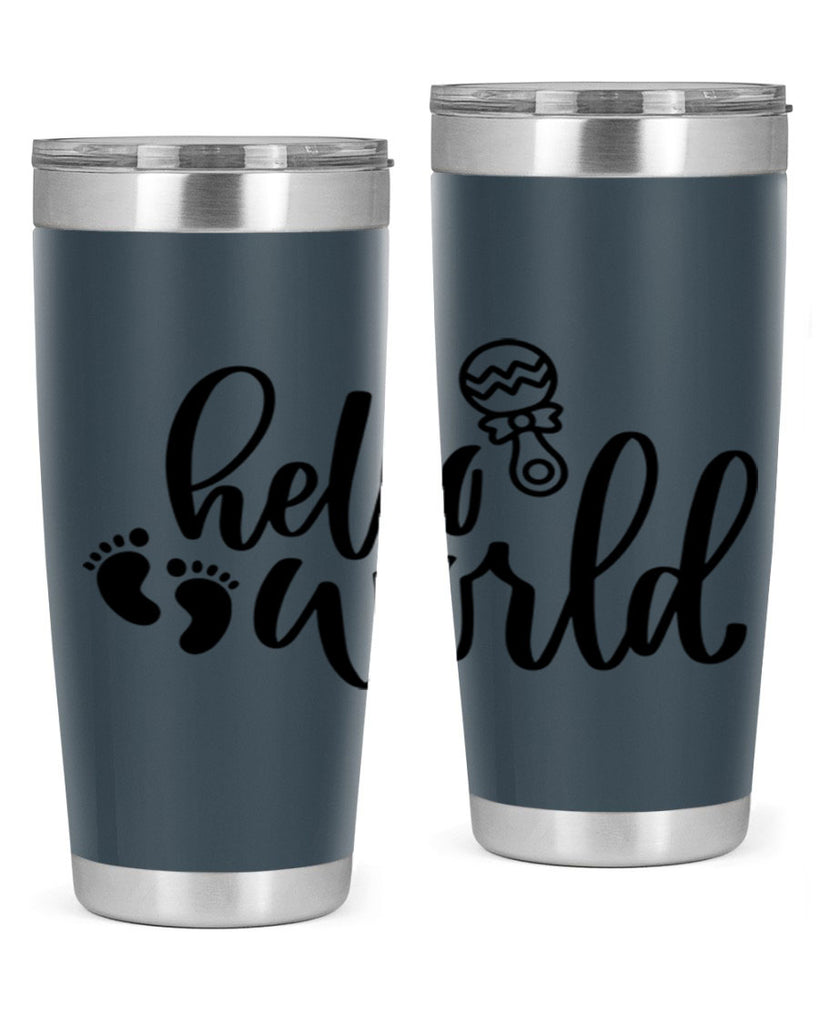 Hello World Style 90#- baby- tumbler
