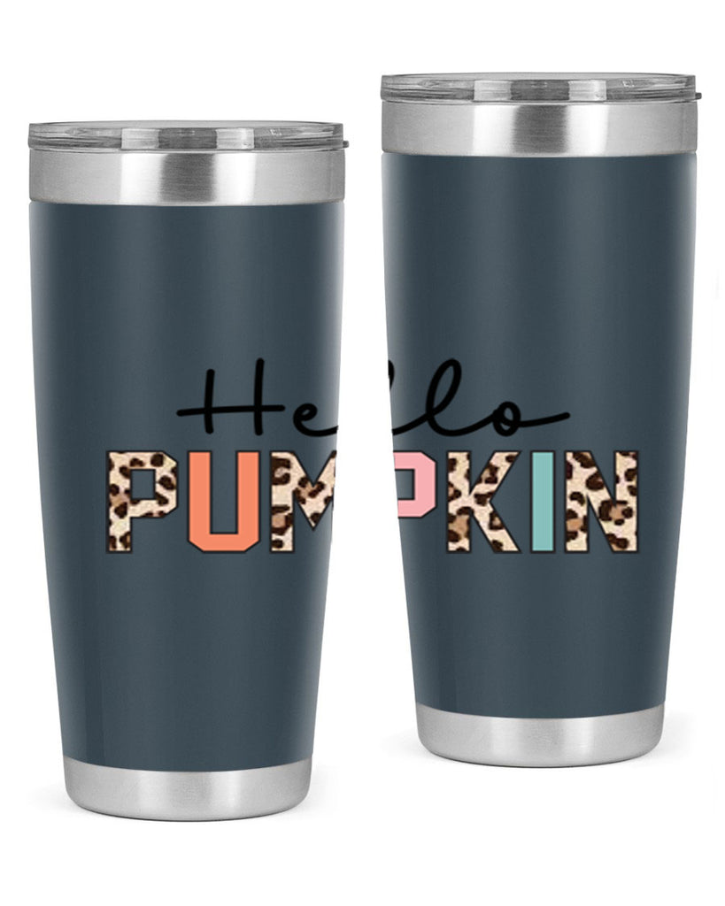 Hello pumpkin 289#- fall- Tumbler