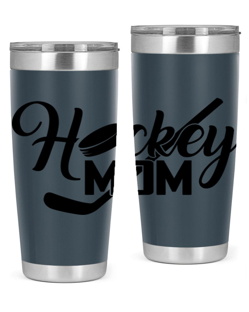 Hockey mom 1186#- hockey- Tumbler