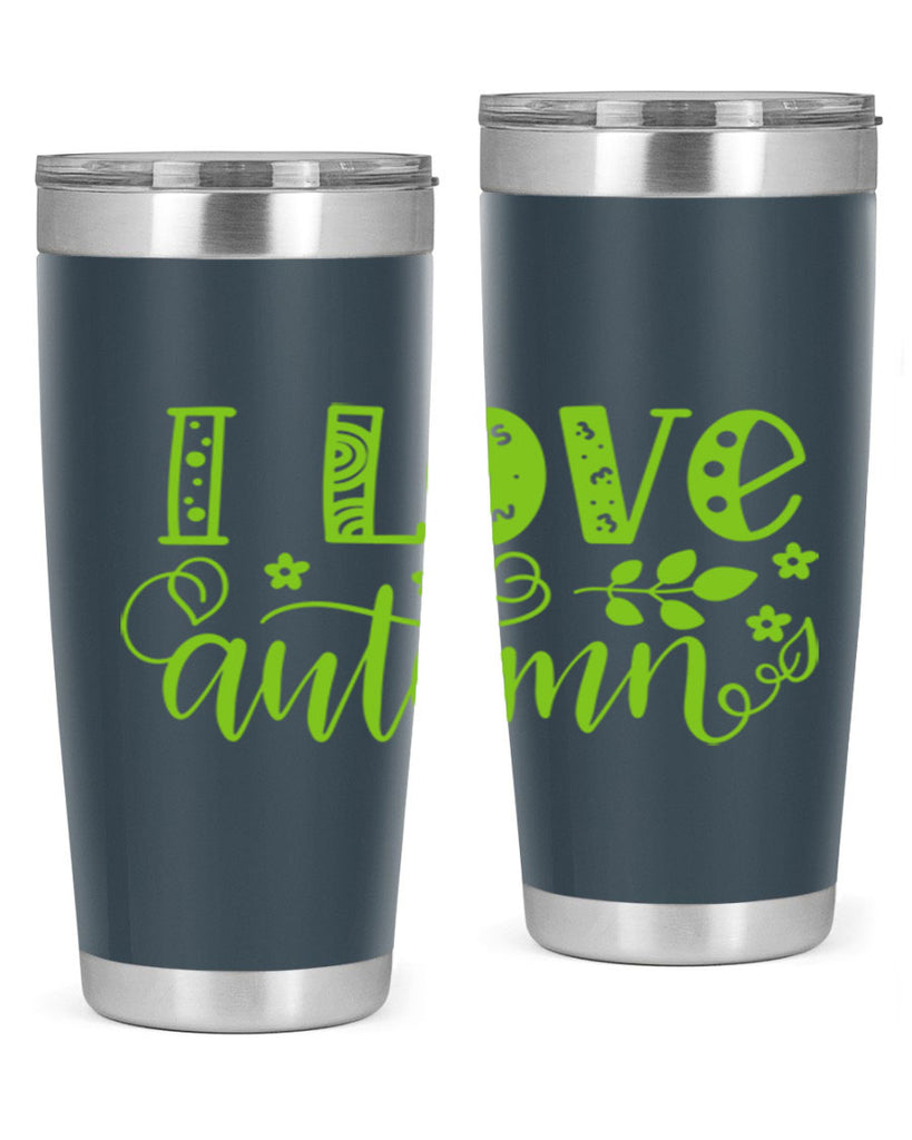 I Love Autumn 325#- fall- Tumbler