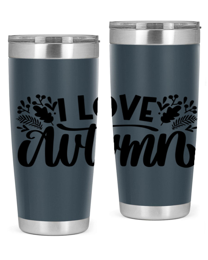 I Love Autumn 497#- fall- Tumbler