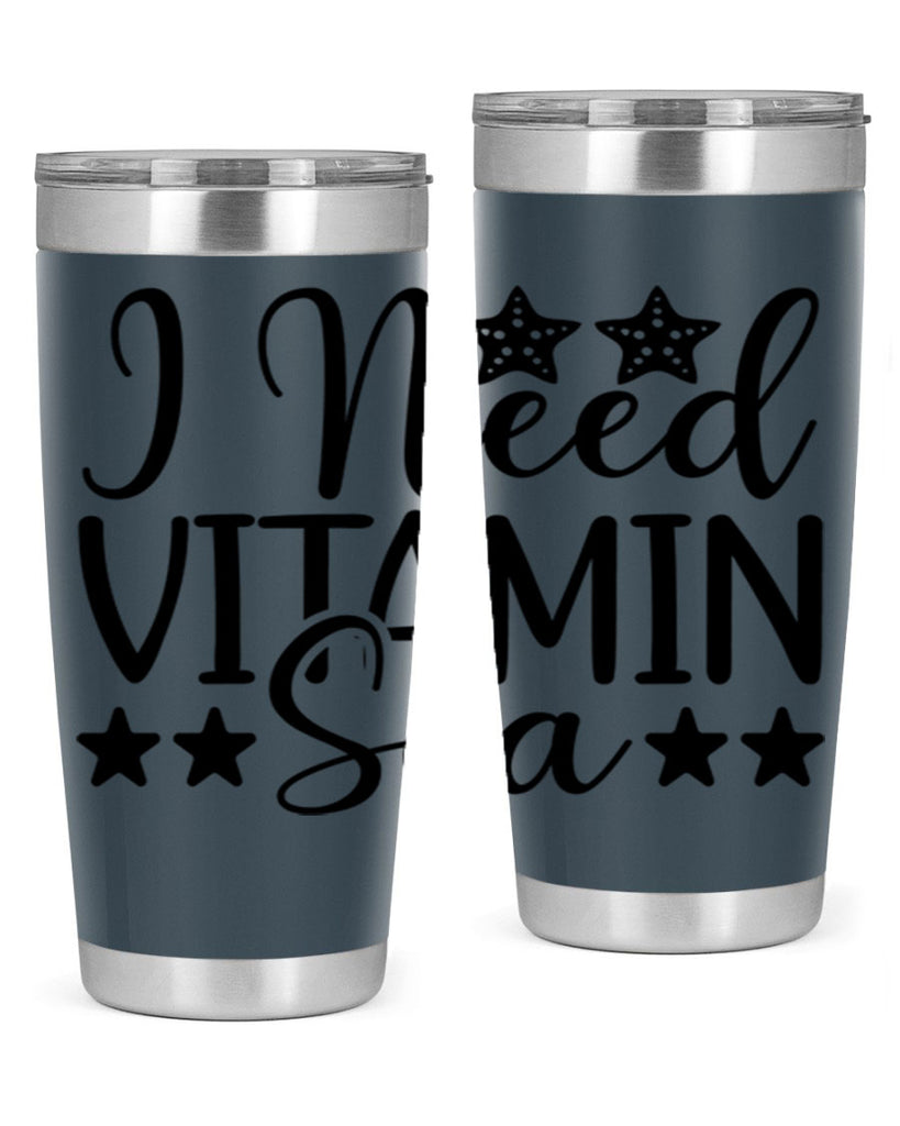 I Need Vitamin Sea 232#- mermaid- Tumbler
