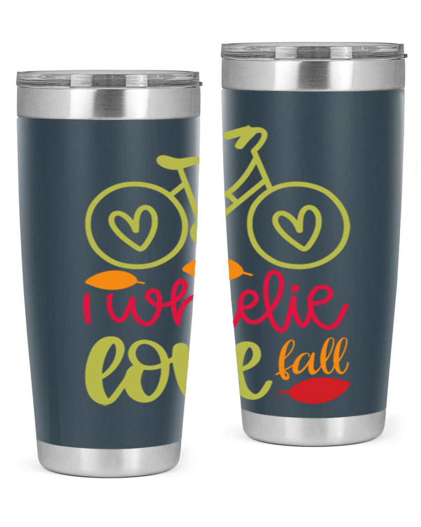 I Wheelie Love Fall 342#- fall- Tumbler