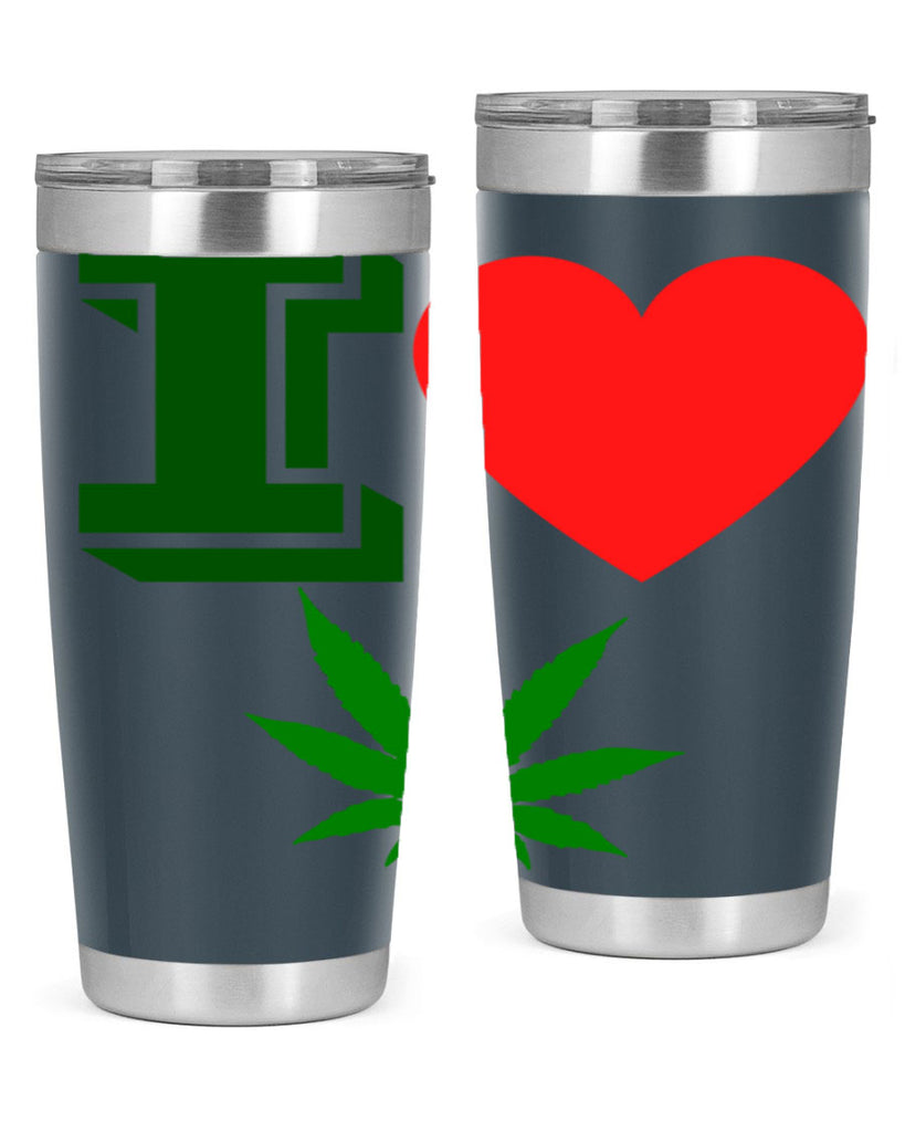 I love Cannabis 127#- marijuana- Tumbler