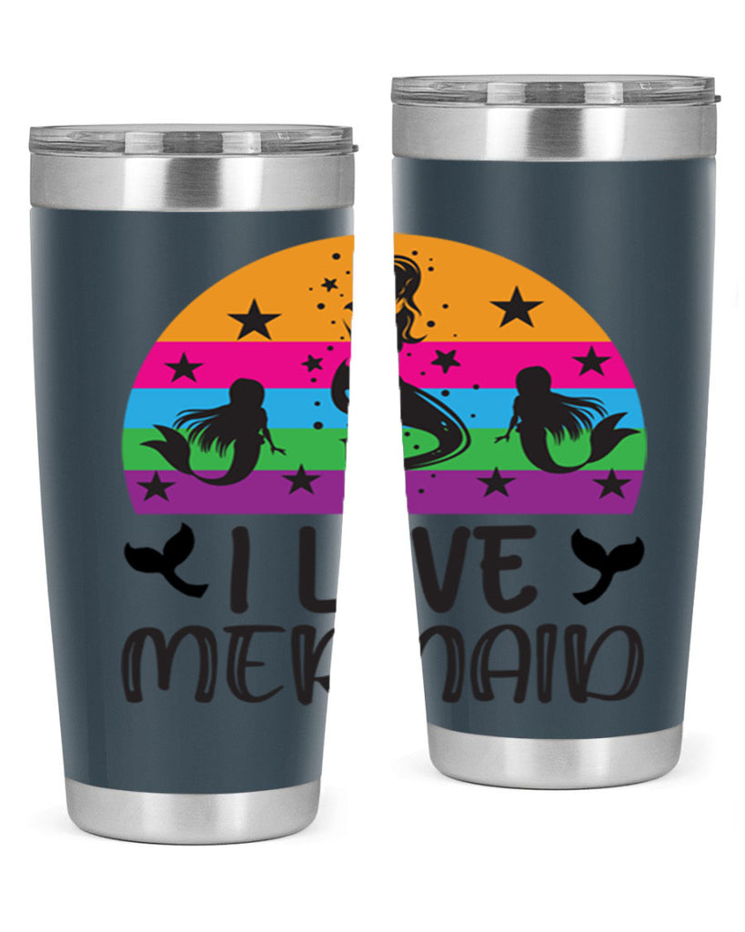 I love mermaid 230#- mermaid- Tumbler