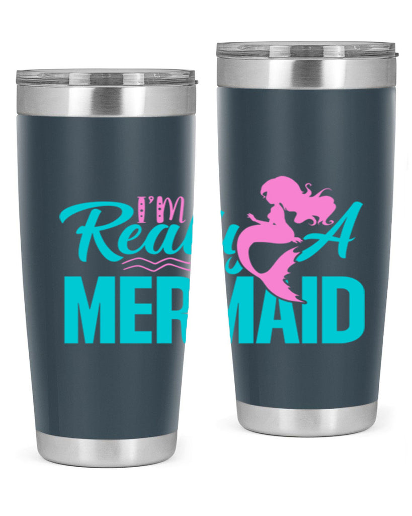 I m Really A Mermaid 212#- mermaid- Tumbler