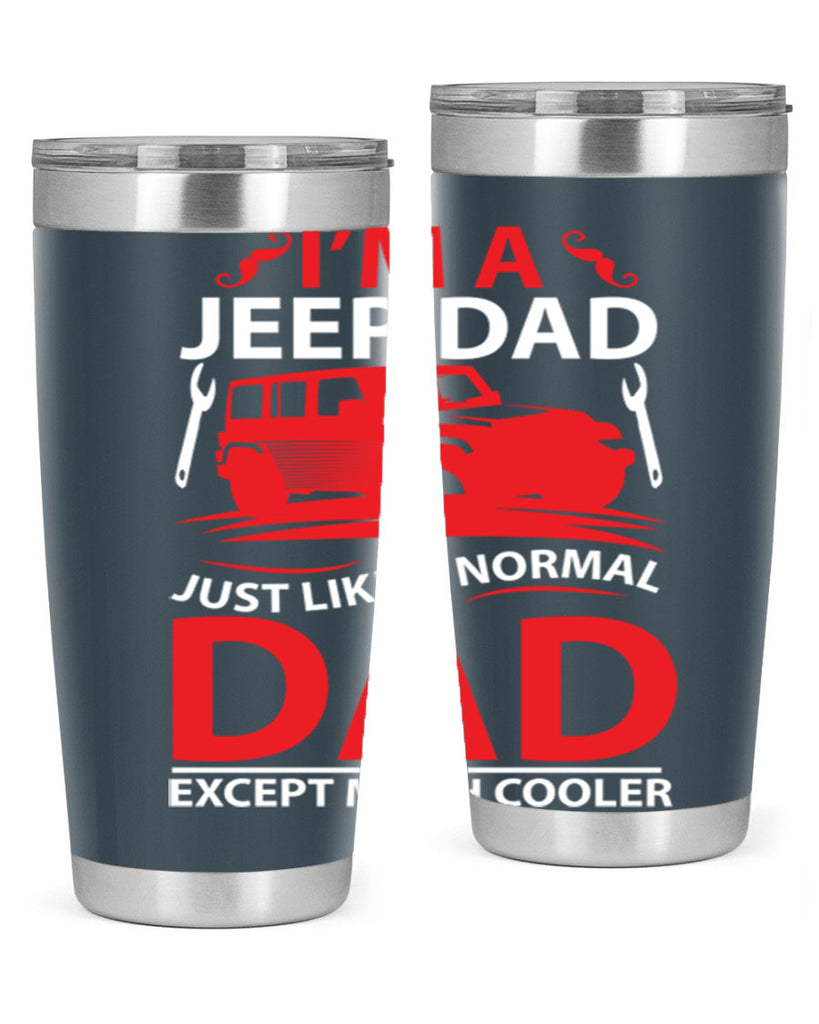 IM AJEEP DAD 51#- dad- Tumbler