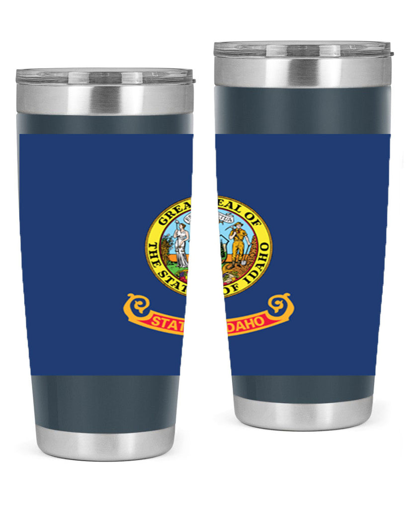 Idaho 40#- Us Flags- Tumbler