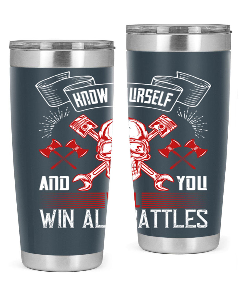 Know yourself and you will win all battles Style 25#- coaching- tumbler