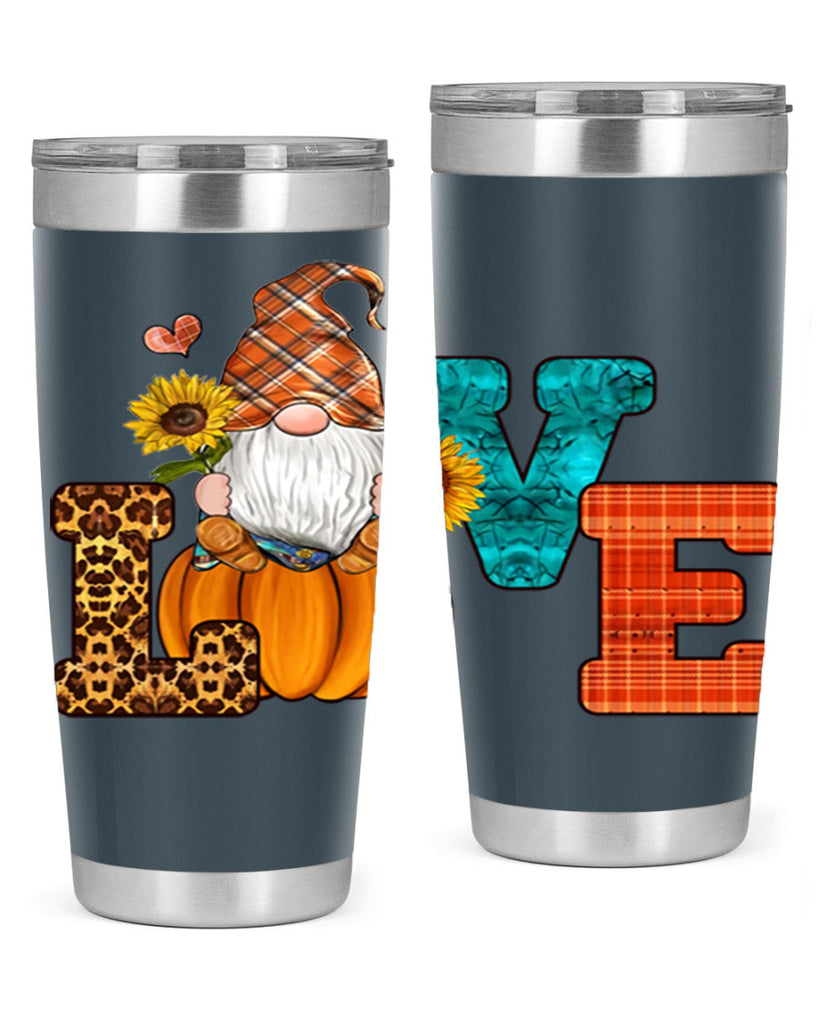 LOVEFallGnome 417#- fall- Tumbler