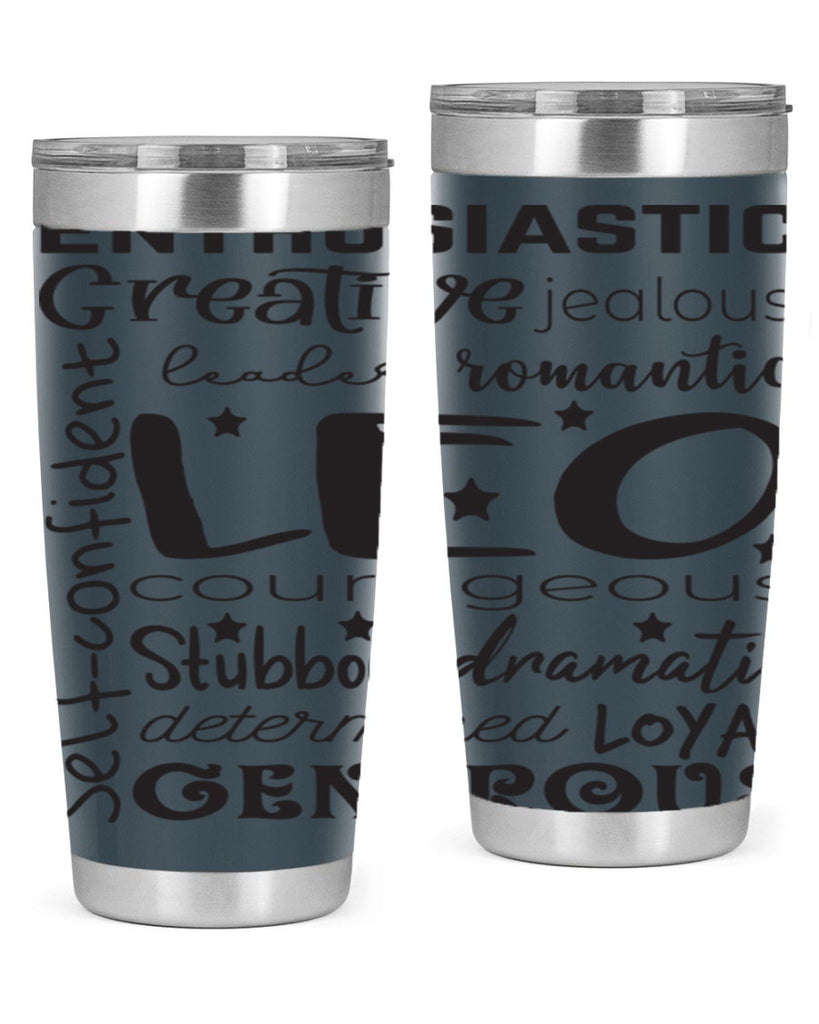 Leo 568#- zodiac- Tumbler